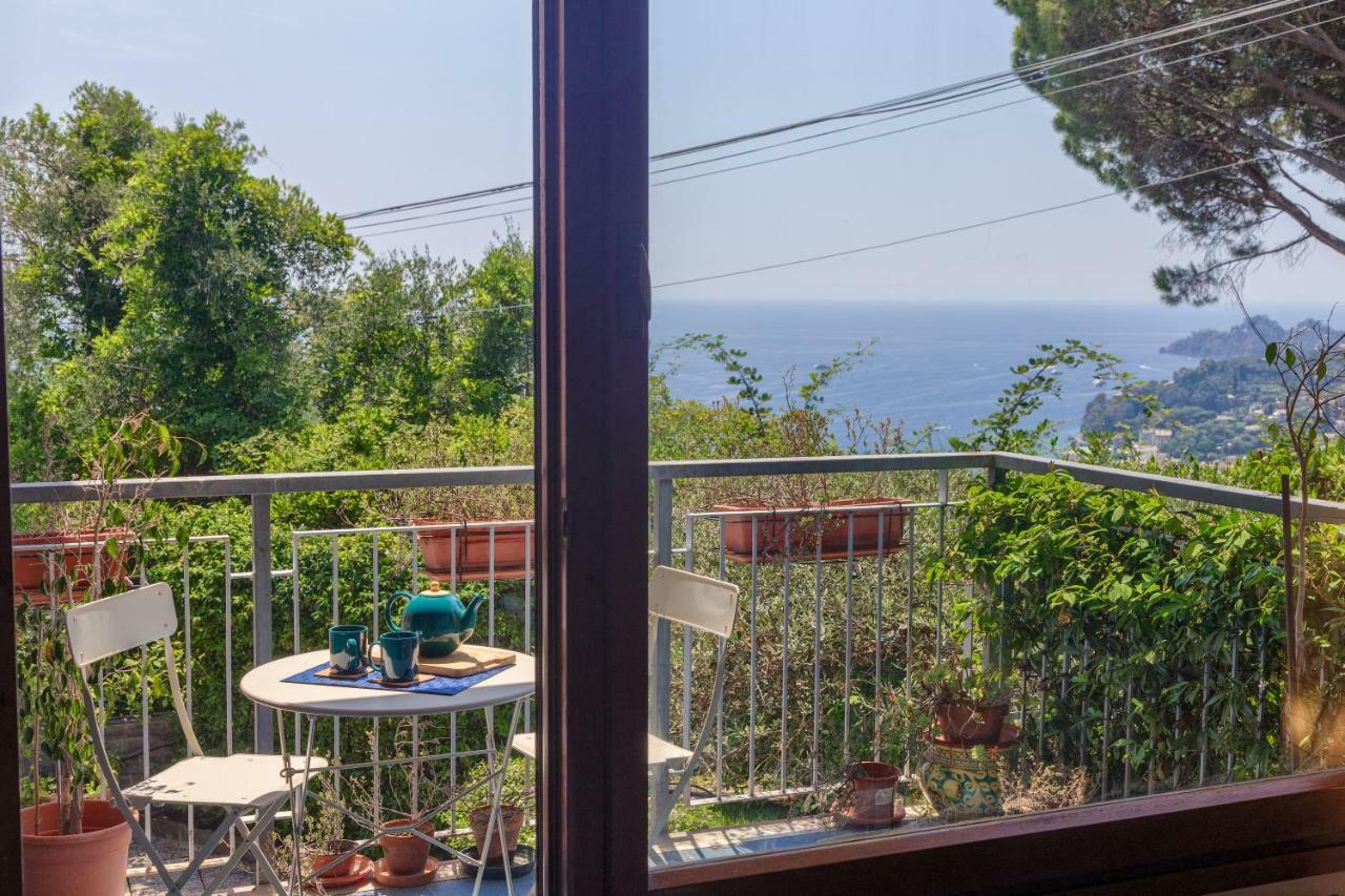 Апартаменти Casa Anna Sea View, Pool, Parking & Wifi Рапалло Екстер'єр фото
